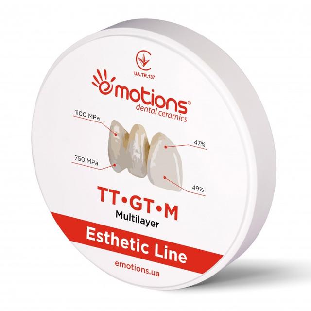 Emotions цирконієвий диск GT-M Esthetic D-95