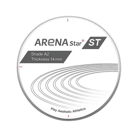 Arum Arena Star Pre-Shade ST Zirconia Disc, 18 mm