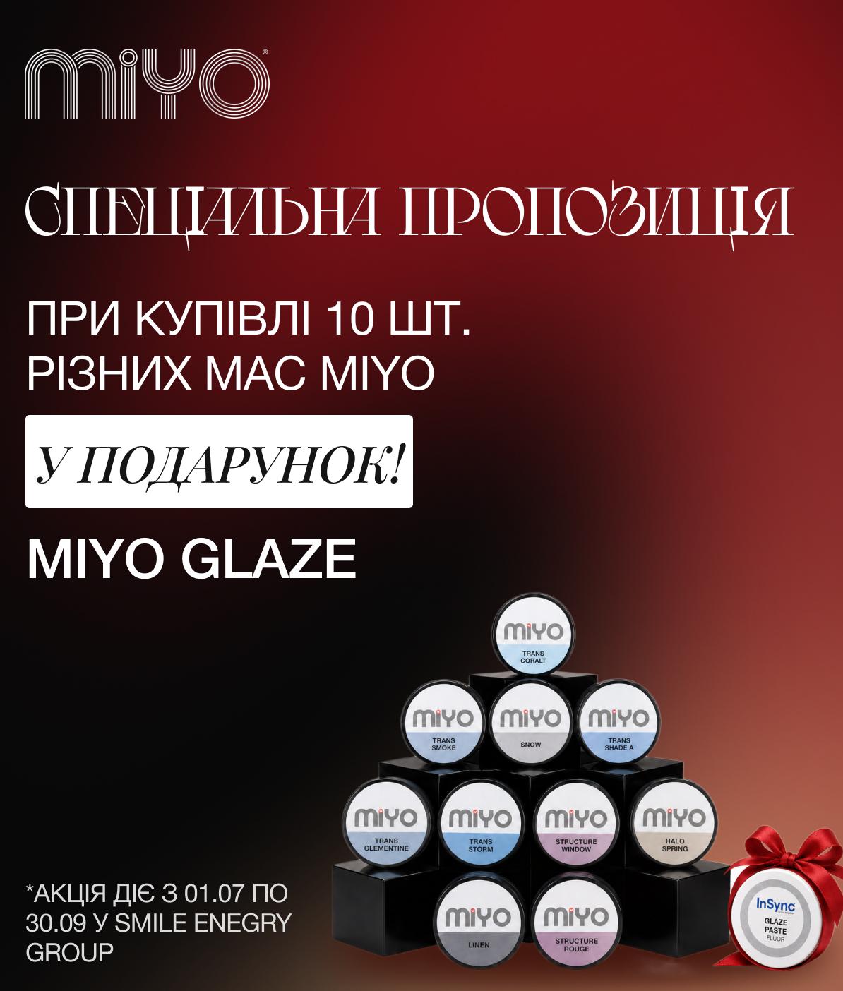 Пропозиція на рідку кераміку MIYO